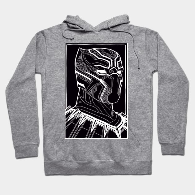 The Prince of Wakanda - Black Panther Hoodie by Jomeeo